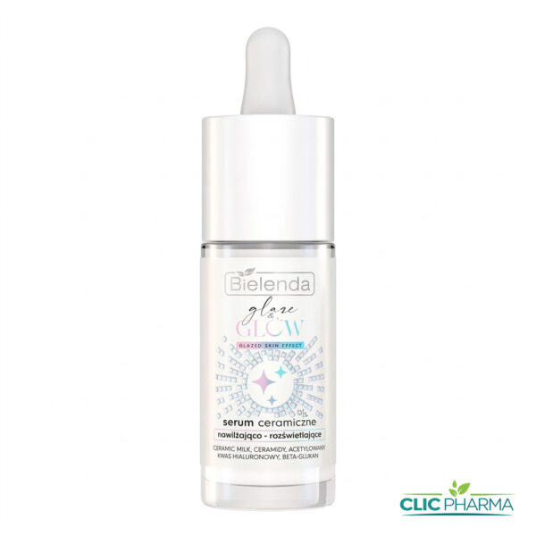 BIELENDA GLAZE  & GLOW SERUM CERAMIQUE HYDRATANT ECLAIRCISSANT 30ML