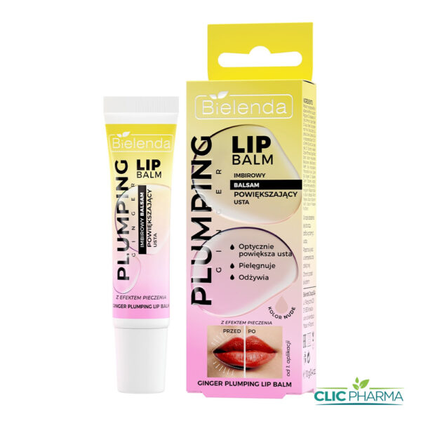 BIELENDA BAUME A LEVRES VOLUMATEUR ET STIMULANT AU GINGEMBRE 10GR