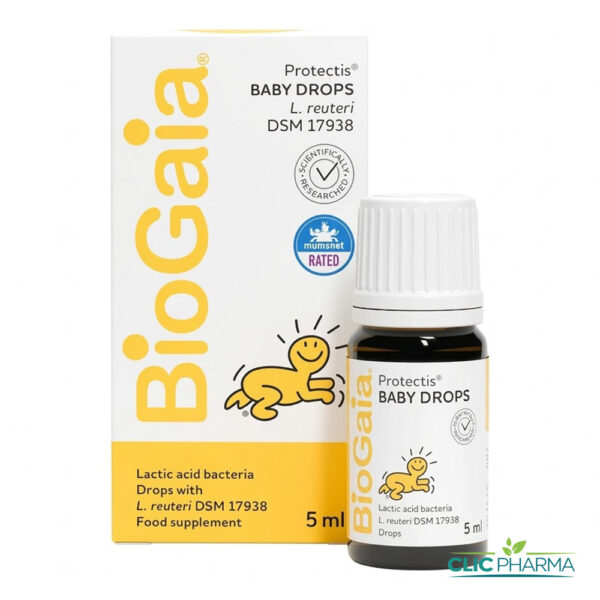 BIOGAIA PROTECTIS GOUTTES PROBIOTIQUES BEBE CONFORT DIGESTIF 5ML