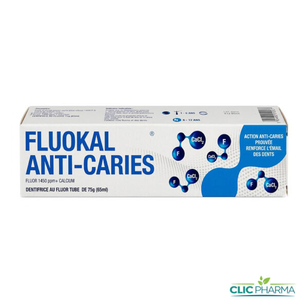 FLUOKAL ANTI-CARIES PATE DENTIFRICE 75GR