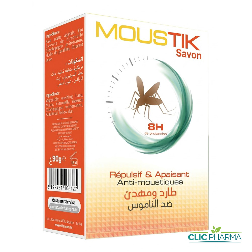 MOUSTIK SAVON 90 g