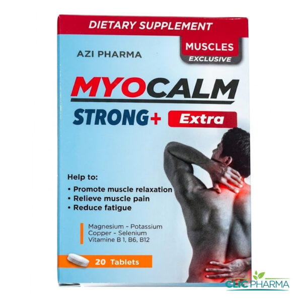 MYOCALM FORTE+ EXTRA (20 COMPRIMES)