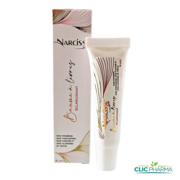 NARCISSE GOLD BAUME A LEVRES ECLAIRCISSANT 15ML