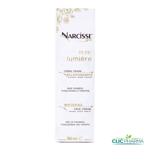 NARCISSE GOLD PURE LUMIERE CREME ECLAIRCISSANTE 50ML