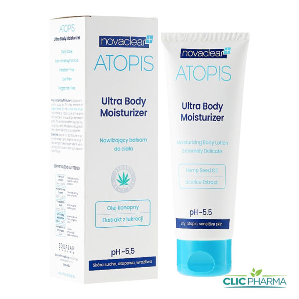 NOVACLEAR ATOPIS LAIT DE CORPS HYDRATANT 200ML