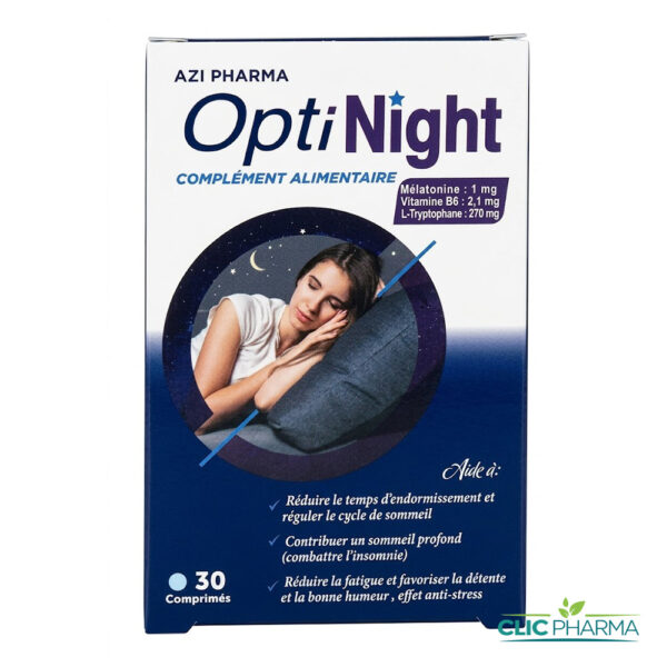 OPTINIGHT MELATONINE 1MG (30 COMPRIMES)