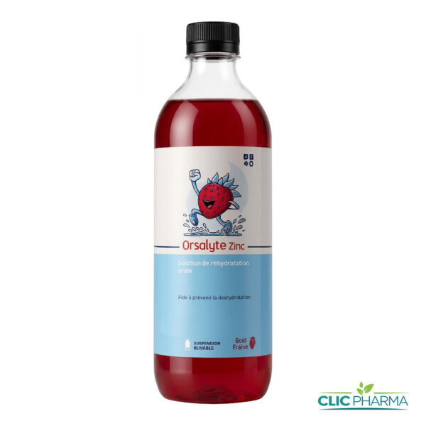 ORSALYTE ZINC SOLUTION REHYDRATATION CONTRE LA DIARRHEE 1L (GOUT FRAISE)