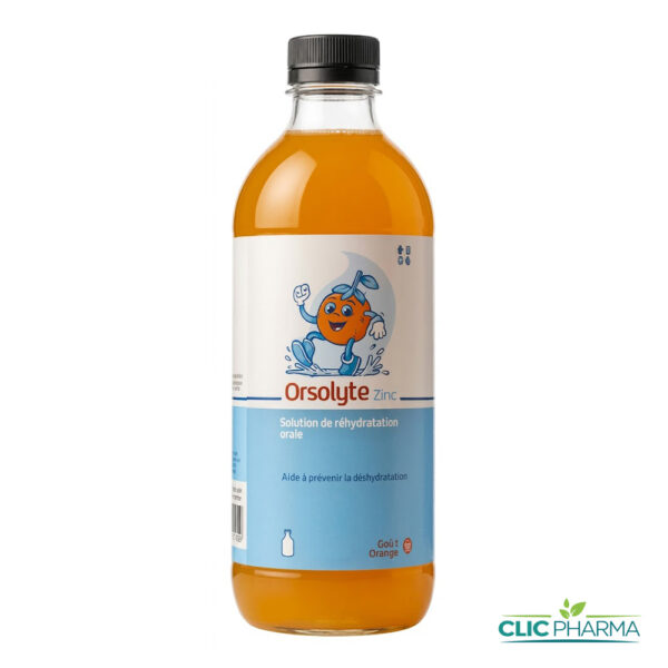 ORSALYTE ZINC SOLUTION REHYDRATATION CONTRE LA DIARRHEE 1L (GOUT ORANGE)
