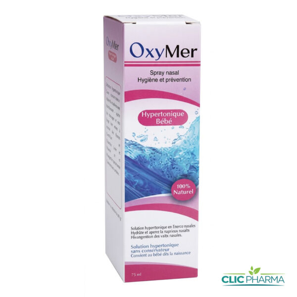 OXYMER SPRAY NASAL HYPERTONIQUE BEBE 75ML