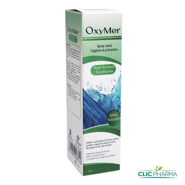 OXYMER SPRAY NASAL HYPERTONIQUE EUCALYPTUS ADULTE 75ML