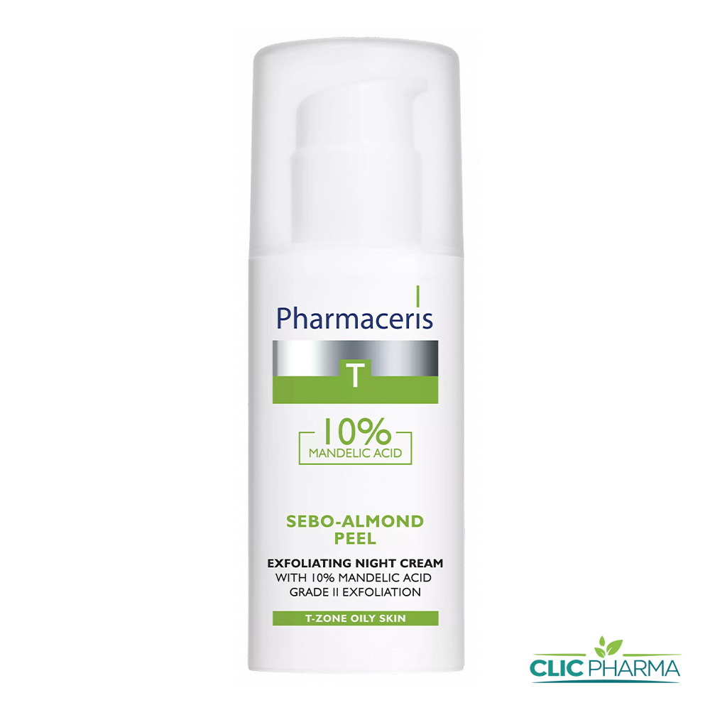PHARMACERIS T SEBO ALMOND PEEL CR NUIT 50ML