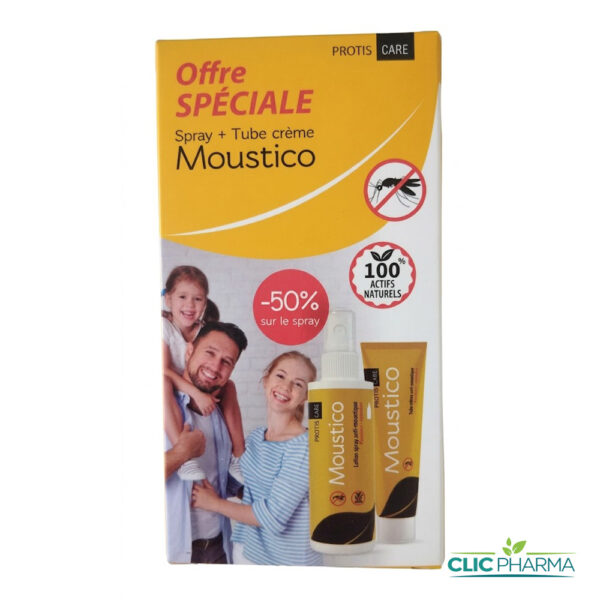 PROTIS COFFRET MOUSTICO SPRAY+TUBE CREME