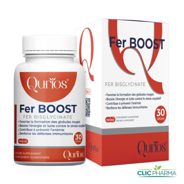 QURIOS FER BOOST (30 GELULES)