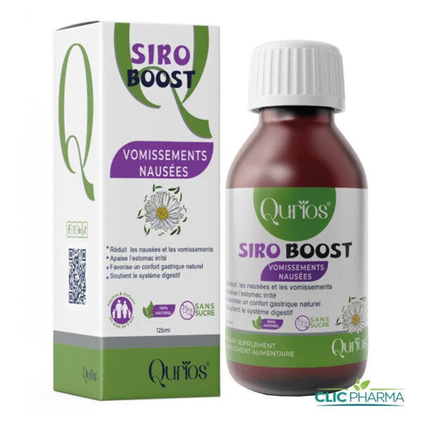 QURIOS SIRO BOOST VOMISSEMENT ET NAUSEES SIROP 125ML