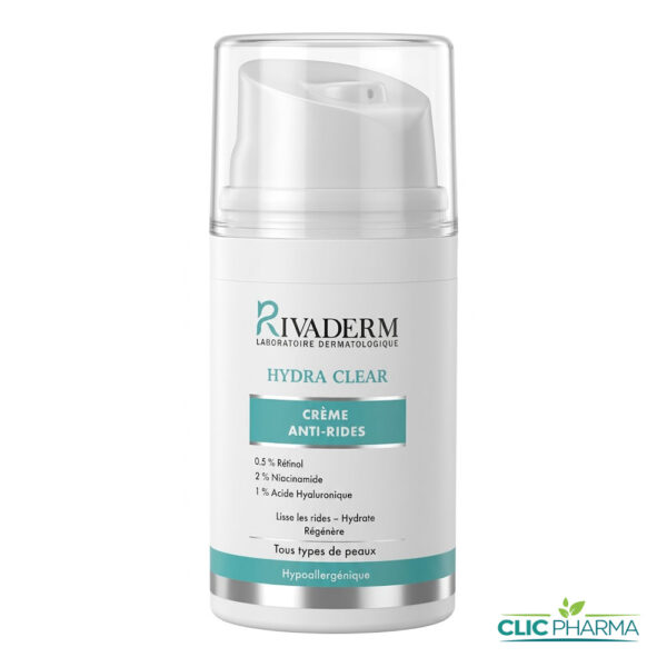 RIVADERM HYDRA CLEAR CREME ANTI-RIDES 50GR