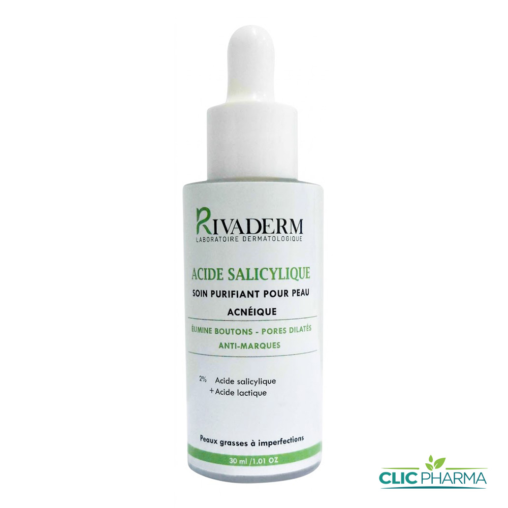 RIVADERM SERUM ACIDE SALICYLIQUE 30ML