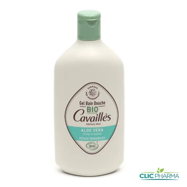 ROGE CAVAILLES BIO GEL BAIN ET DOUCHE A L'ALOE VERA PEAUX SENSIBLES 400ML