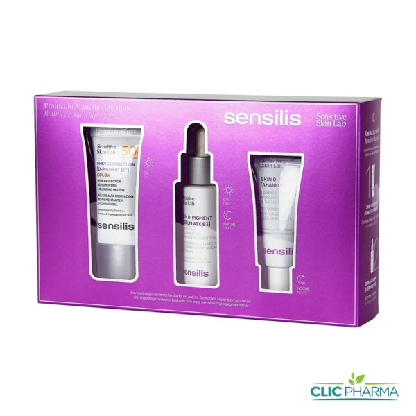 SENSILIS COFFRET PROTOCOL SKIN D-PIGMENT (ECRAN + SERUM + SOIN)