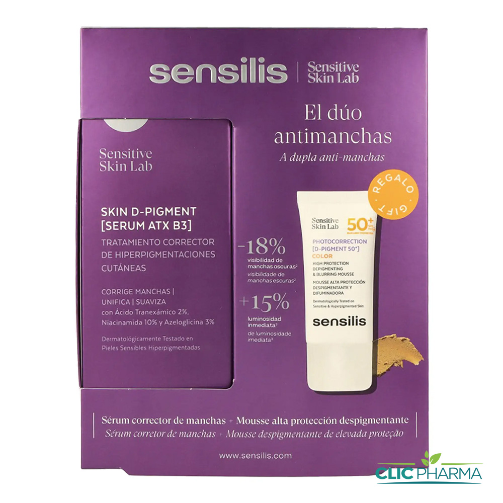 SENSILIS PACK (SKIN D PIGMENT SERUM 30ML + D PIGMENT ECRAB COLOR 15ML GRAT