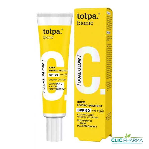 TOLPA BIONIC VIT C SOIN DE JOUR ILLUMINATEUR PROTECTEUR SPF50 50ML