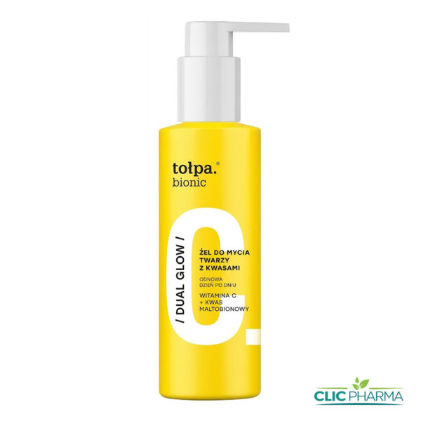 TOLPA BIONIC VIT C GEL NETTOYANT VISAGE AUX ACIDES 195ML