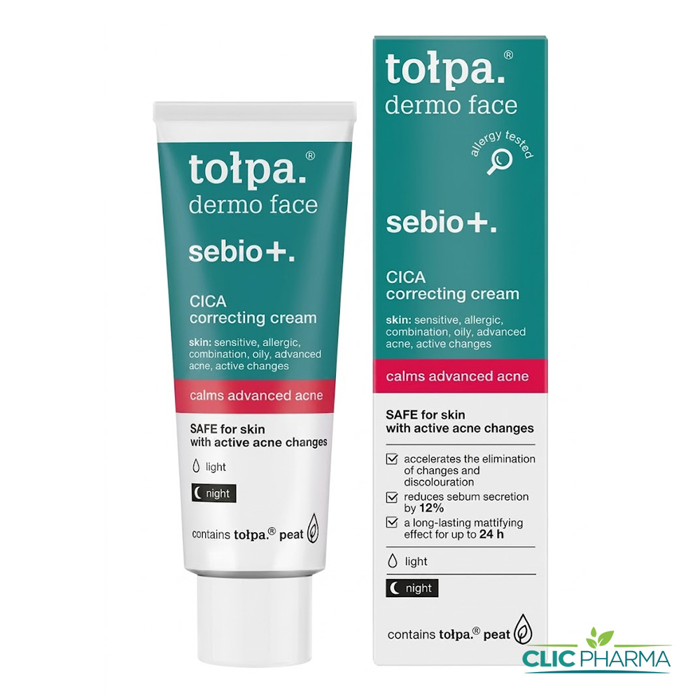 TOLPA DERMO FACE SEBIO CICA CREME CORRECTRICE 40ML