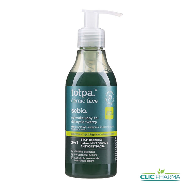 TOLPA DERMO FACE SEBIO GEL NETTOYANT VISAGE 100ML
