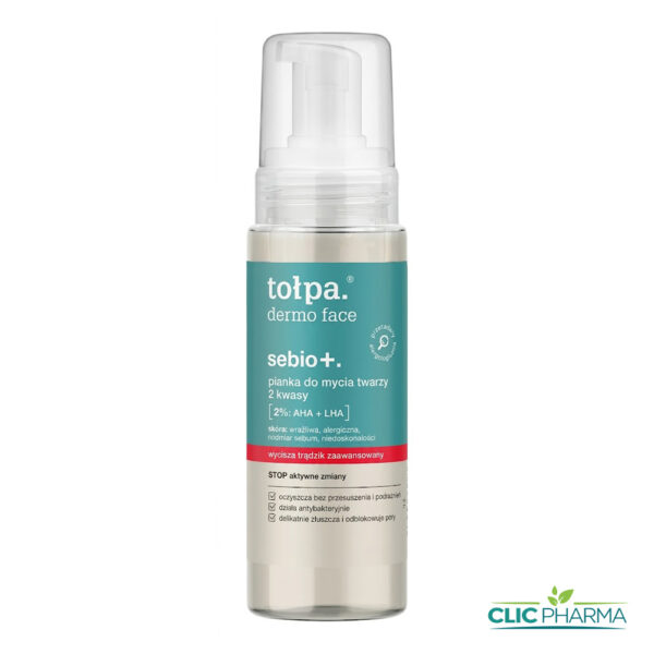 TOLPA DERMO FACE SEBIO MOUSSE NETTOYANTE 150ML