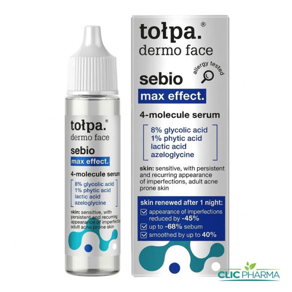 TOLPA DERMO FACE SEBIO SERUM MAX EFFECT 4 MOLECULES 20ML