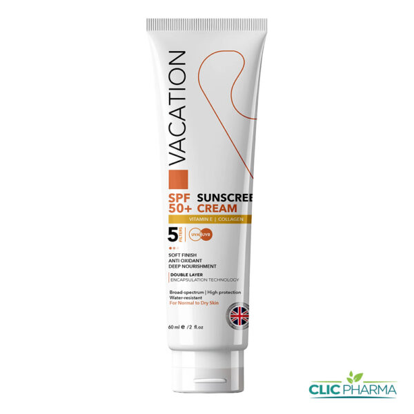 VACATION SUN SCREEN CREME SOLAIRE SPF50+ 60ML