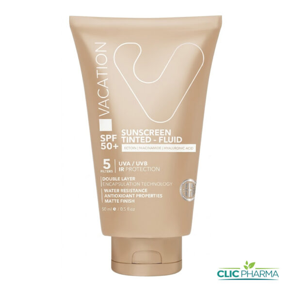 VACATION SUN SCREEN FLUIDE SOLAIRE TINTE SPF50+ 50ML