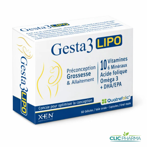 XEN GESTA3 LIPO (60 GELULES)