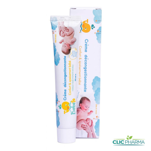 BEBETO CREME DECONGESTIONNANTE 50ML