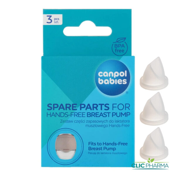 CANPOL BABIES 3 PIECES DE RECHANGE TIRE LAIT MAIN LIBRE (REF: 20/101)