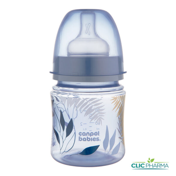 CANPOL BABIES BIBERON ANTICOLIQUE GOLD BLEU 120ML (REF: 35/239)