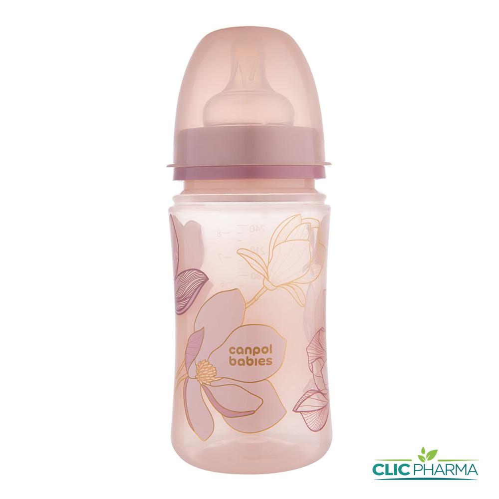 CANPOL BABIES BIB ANTICOLIQUE GOLD ROSE 240ML(35 240)