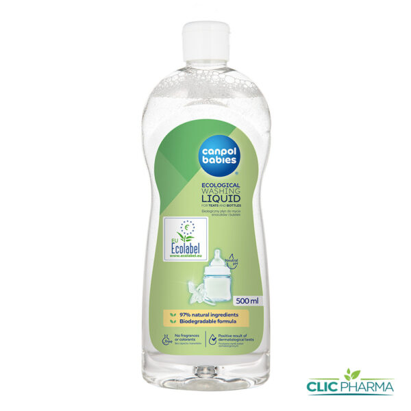 CANPOL BABIES LIQUIDE DE RINCAGE TETINE ET BIBERON 0.5L (REF: 1/500)