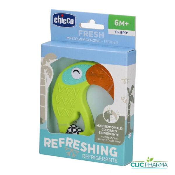 CHICCO ANNEAU DENTITION FRESH 6M+ TOUCAN
