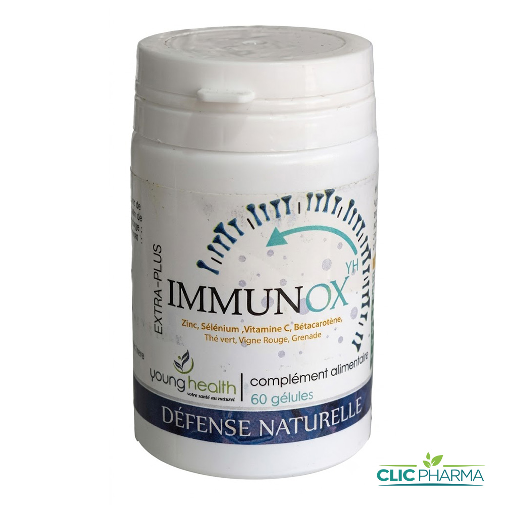 IMMUNOX ZINC SLENIUM VIT C GELULES B 60