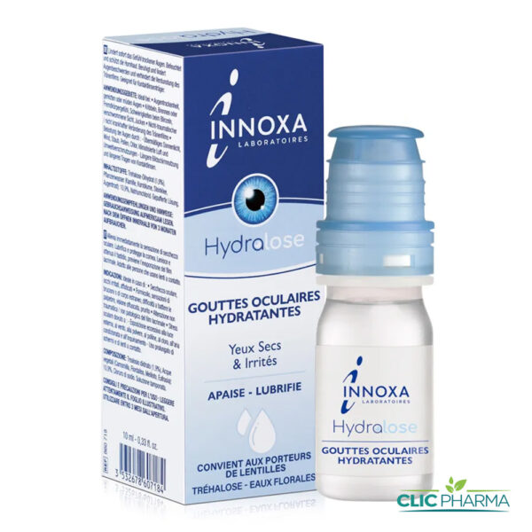 INNOXA HYDRALOSE GOUTTES OCULAIRES 10 ML