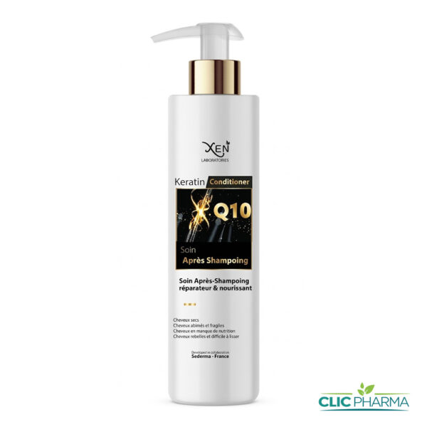 XEN KERATIN Q10 APRES-SHAMPOOING CHEVEUX SECS 250ML