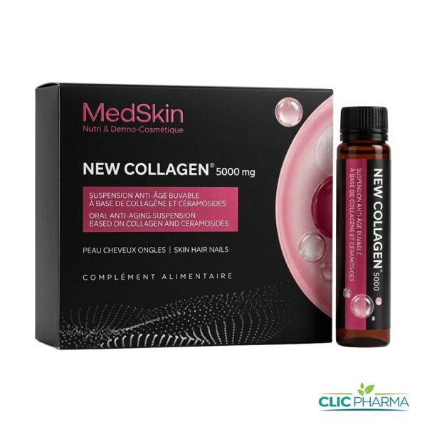 MEDSKIN NEW COLLAGEN PEAU CHEVEUX ONGLES 5000MG