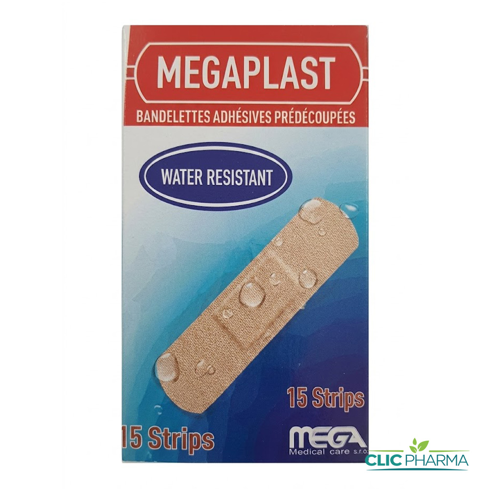 MEGAPLAST STRIPS WATER RESISTANT 19x72 B 15