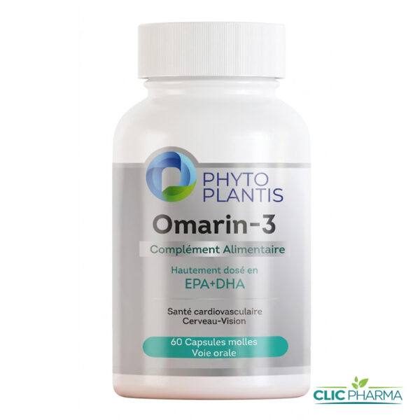 PHYTO PLANTIS OMARIN-3 (60 GELULES)