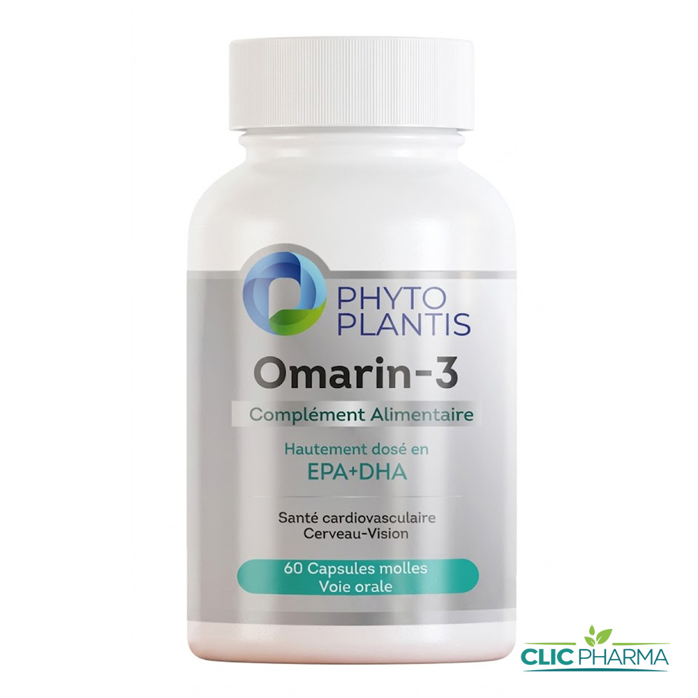 OMARIN-3 SANTE CARDIOVASCULAIRE CAPSULES B 60