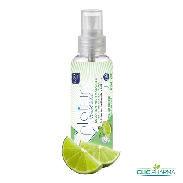 PLAISIR FRESH POCKET SPRAY CITRON MENTHE 20ML