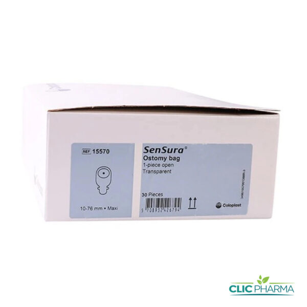 COLOPLAST POCHES COLOSTOMIE MAXI TRANSPARENT 10-76 mm (30 POCHES)