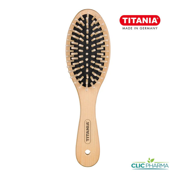 TITANIA BROSSE PNEUMATIQUE BOIS 7 RANGEES 22CM (REF: 2821)
