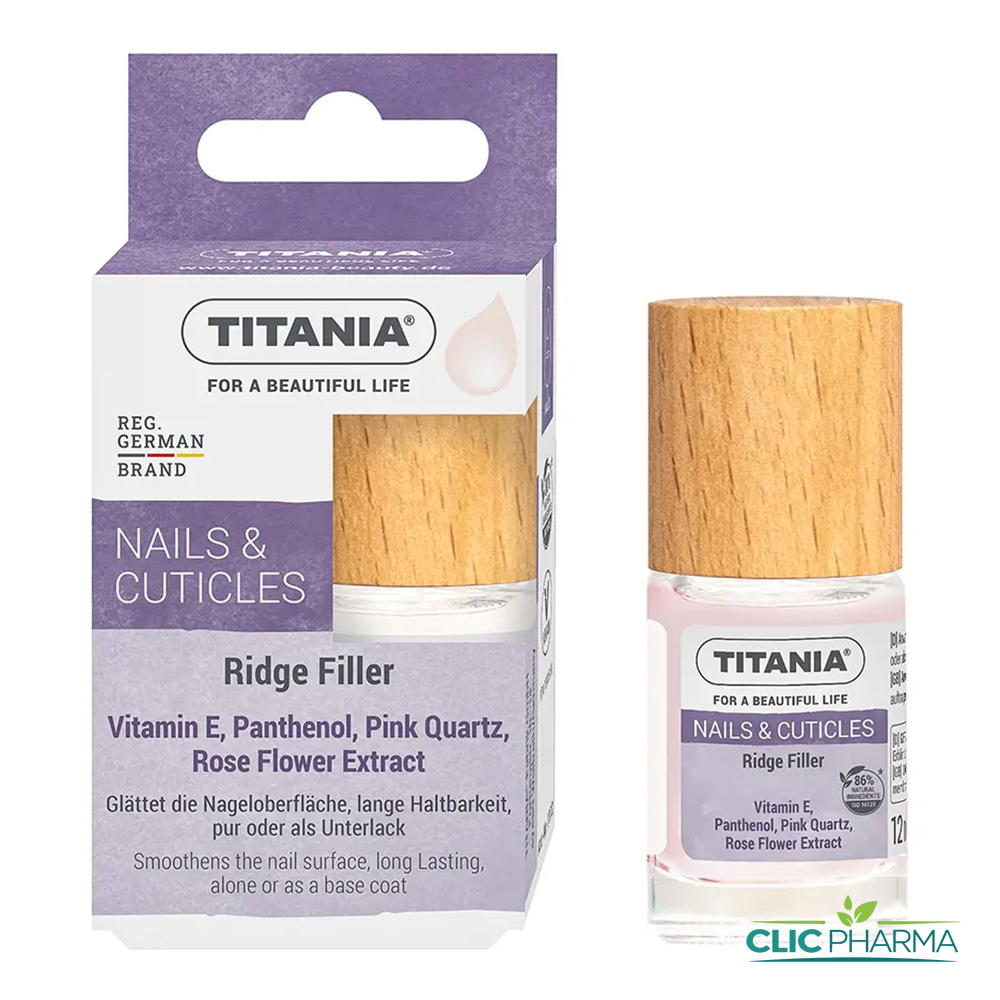 TITANIA LISSEUR DE STRIES POUR ONGLES SECHAGE RAPIDE 12ML REF 1114