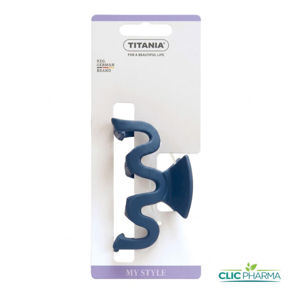 TITANIA PINCES A GRIFFES VAGUE BLEU FONCE 1 PIECES 9CM (REF: 8205)
